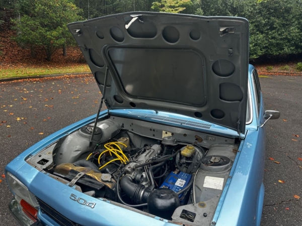 1979 Peugeot 504 TI Automatic – Classic French Sedan in Blue with Sunroof - Image 2