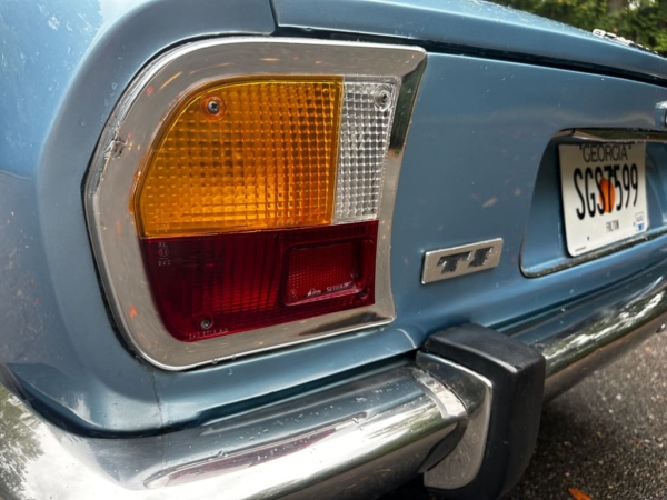 1979 Peugeot 504 TI Automatic – Classic French Sedan in Blue with Sunroof - Image 4